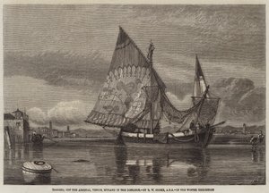 Bagozzo, bij het Arsenaal, Venetië, Murano in de Verte door Edward William Cooke